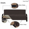 Picture of Easy-Going Futon Sofa Slipcover Reversible Sofa Cover Armless Futon Cover Furniture Protector Couch Cover Water Resistant Pets, Kids, Children, Dog, Cat (Futon, Chocolate/Beige)