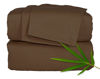 Picture of California King Sheets by Pure Bamboo, Genuine 100% Organic Viscose Derived from Bamboo Bed Sheet Set, Soft & Cooling, Double Stitching, Lifetime Quality Promise (California King, Coconut Husk)