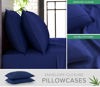 Picture of Full Sheets by Pure Bamboo, Genuine 100% Organic Viscose Derived from Bamboo Bed Sheet Set, Luxuriously Soft & Cooling, Double Stitching, Lifetime Quality Promise (Full, Cobalt Blue)