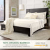 Picture of Short Queen Sheets by Pure Bamboo for RV Camper (60"x75") - Genuine 100% Organic Viscose Derived from Bamboo Bed Sheet Set, Soft & Cooling, Lifetime Quality Promise (Short Queen, Ivory)