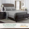 Picture of California King Sheets by Pure Bamboo, Genuine 100% Organic Viscose Derived from Bamboo Bed Sheet Set, Soft & Cooling, Double Stitching, Lifetime Quality Promise (California King, Jacquard Stone)