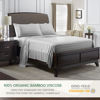 Picture of California King Sheets by Pure Bamboo, Genuine 100% Organic Viscose Derived from Bamboo Bed Sheet Set, Soft & Cooling, Double Stitching, Lifetime Quality Promise (California King, Jacquard Silver)