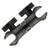 Picture of Bulletpoint 4" Aluminum Mounting Arm Dual 1" Socket Connector Ends Compatible with 1" Ball Mounts