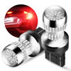 Picture of AUXITO 7440 7443 LED Strobe Brake Lights Bulbs, Red Flashing Stop Light, Super Bright T20 W21W 7441 7444 7443R Flashing Strobe Blinking LED Tail Light Bulbs, Pack of 2
