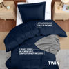 Picture of Utopia Bedding Duvet Cover Twin Size - 1 Duvet Cover with 1 Pillow Sham - 2 Pieces Bedding Duvet Cover with Zipper Closure - Soft Brushed Microfiber, 68 X 90 Inches (Twin/Twin XL, Navy)