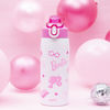 Picture of Zak Designs Barbie Sage Kids Water Bottle For School or Travel, 19oz Stainless Steel Water Bottle With Straw, Handle, and Leak-Proof, Pop-Up Spout Cover (Barbie)