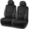 Picture of Skechers Memory Foam™ Car Seat Covers, Air Cool Mesh Thick Seat Covers,Two Front Seat Covers, Airbag Compatible, Automotive Comfort & Protection for Most Cars,Van,Trucks, SUVs(Brown,Two Front)
