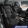 Picture of Skechers Memory Foam™ Car Seat Covers, Air Cool Mesh Thick Seat Covers,Two Front Seat Covers, Airbag Compatible, Automotive Comfort & Protection for Most Cars,Van,Trucks, SUVs(Brown,Two Front)