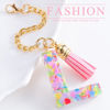 Picture of Letter Charm Accessories for Stanley Cup 1 PCS Cute Initial Keychain Handle Charm for Stanley Tumbler for Women Pink Letter L