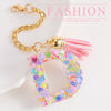Picture of Letter Charm Accessories for Stanley Cup 1 PCS Cute Initial Keychain Handle Charm for Stanley Tumbler for Women Pink Letter D