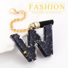 Picture of Letter Charm Accessories for Stanley Cup 1 PCS Cute Initial Keychain Handle Charm for Stanley Tumbler for Women Black Letter W