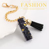 Picture of Letter Charm Accessories for Stanley Cup 1 PCS Cute Initial Keychain Handle Charm for Stanley Tumbler for Women Black Letter I