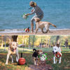 Picture of QDAN Dog Soccer Ball Football Basketball Set - 3 PCS Dog Balls with Strap for Tug of War, Soccer Ball Football Toys for Small Medium Large Dogs, Herding Ball for Dogs, Dog Birthday Toy