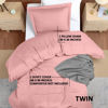 Picture of Utopia Bedding Duvet Cover Twin Size - 1 Duvet Cover with 1 Pillow Sham - 2 Pieces Bedding Duvet Cover with Zipper Closure - Soft Brushed Microfiber, 68 X 90 Inches (Twin/Twin XL, Pink)