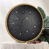 Picture of Steel Tongue Drum, 13 Inches 15 Notes Tongue Drum, Steel Drums for Adults, Steel Pan Drum Song Book, Hand Pan Drum Mallets, Handpan C Major, Black