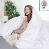 Picture of Utopia Bedding Duvet Cover Cal King Size - 1 Duvet Cover with 2 Pillow Shams - 3 Piece Bedding Duvet Cover with Zipper Closure - Soft Brushed Microfiber, 104 X 98 Inches (Cal King, White)