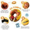 Picture of BENCMATE Protective Inflatable Collar for Dogs and Cats - Soft Pet Recovery Collar Does Not Block Vision E-Collar (Medium, Cowboy)