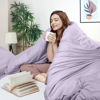 Picture of Utopia Bedding Duvet Cover King Size - 1 Duvet Cover with 2 Pillow Shams - 3 Pieces Bedding Duvet Cover with Zipper Closure - Soft Brushed Microfiber, 104 X 90 Inches (King, Lavender)
