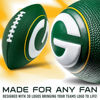 Picture of Franklin Sports NFL Green Bay Packers Football - Kids Foam Football - Soft Football - Mini Size - Perfect for Gameday - 8.5" 3D Logos!