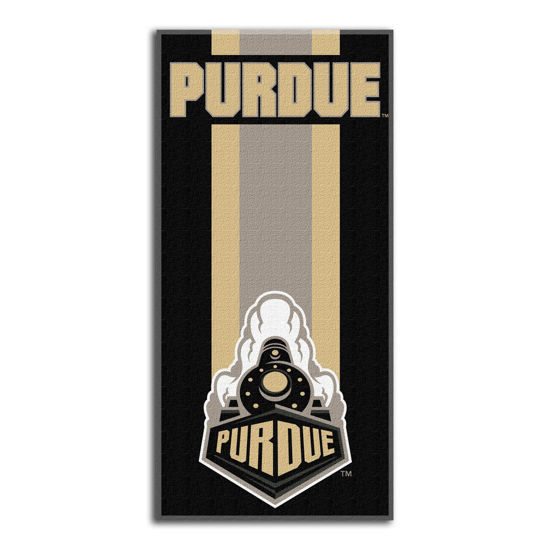 Picture of Northwest NCAA Purdue Boilermakers Unisex-Adult Beach Towel, 30" x 60", Zone Read