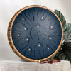 Picture of Steel Tongue Drum, 13 Inches 15 Notes Tongue Drum, Steel Drums for Adults, Steel Pan Drum Song Book, Hand Pan Drum Mallets, Handpan C Major, Navy Blue