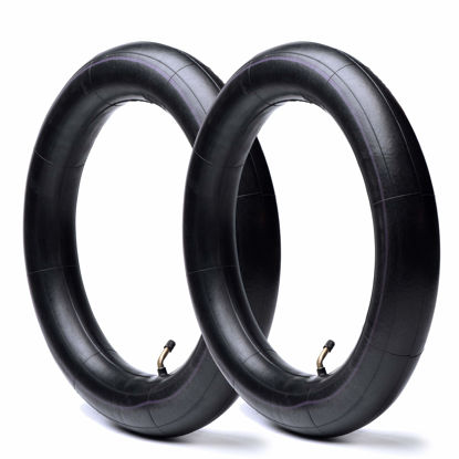 Picture of (2 Pack) AR-PRO 3.00/3.50-12" Exact Replacement Dirt Bike Inner Tubes with TR87 Bent Valve Stem - Highly Compatible with Honda CRF50/XR70, Kawasaki KLX 110, and Yamaha TTR90/TTR110