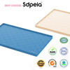 Picture of Sdpeia Under Sink Organizer Waterproof Under Sink Mat for Kitchen and Bathroom - Protects Cabinets from Leaks 22 x 14 inches Shelf Liner Feeding Mat Litter Mat(Ocean Blue)