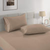 Picture of LANE LINEN Pillow Case Covers King Set of 2 100% Egyptian Cotton Sateen Soft Cool & Smooth 1000 Thread Count Cases - Taupe