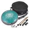 Picture of LEKATO Steel Tongue Drum 13 Inch 15 Notes Steel Drum C Key Beginner/Professional Handpan Drum Percussion for Meditation Yoga Musical Education, Best Gift for Familes/Friends