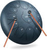 Picture of LEKATO Steel Tongue Drum 12 Inch 13 Tones, Rain Drum for Outside Beginner Handpan Drum Percussion for Meditation Yoga Musical Education, Best Gift for Family/Friends