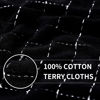 Picture of Homaxy 100% Cotton Terry Kitchen Towels(Multiple Color, 13 x 28 inches), Checkered Designed, Soft and Super Absorbent Dish Towels, 4 Pack
