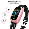 Picture of FAFAFROG Dog Bark Collar, Rechargeable Smart Collar, Anti Barking Training Collar with 5 Adjustable Sensitivity Beep Vibration, Bark Collar for Large Medium Small Dogs (Pink)