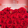 Picture of Impouo 16 Preserved Flower, Fresh Forever Roses in Heart Shape Box, Eternal Roses, Birthday Gifts for Women, Wife, Her, Mother's Day, Valentine's Day-Red Roses