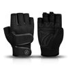 Picture of MOREOK Workout Gloves Padded Weight Lifting Gloves for Men/Women, [3MM Gel] Fingerless Grip Gym Gloves Fitness Gloves Black-L