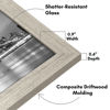 Picture of Americanflat 8.5x14 Picture Frame with Shatter-Resistant Glass - Gallery Style Frame with Engineered Wood - Signature Collection - Photo Frame for Wall Display - Driftwood