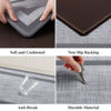 Picture of Mattitude Kitchen Mat [2 PCS] Cushioned 0.47 inch Non-Skid Waterproof Rugs Ergonomic Comfort Standing Mat for Floor, Office, Sink, Laundry, Gray and Gray