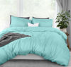 Picture of Utopia Bedding Duvet Cover Full Size - 1 Duvet Cover with 2 Pillow Shams - 3 Piece Bedding Duvet Cover with Zipper Closure - Soft Brushed Microfiber, 80 X 90 Inches (Full, Spa Blue)