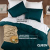 Picture of Utopia Bedding Duvet Cover Queen Size - 1 Duvet Cover with 2 Pillow Shams - 3 Pieces Bedding Duvet Cover with Zipper Closure - Soft Brushed Microfiber, 90 X 90 Inches (Queen, Teal)