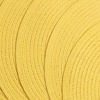 Picture of SHACOS Round Braided Placemats Set of 6 Kitchen Place Mats 15 inch Round Table Mats for Dining Tables Washable (Yellow, 6)