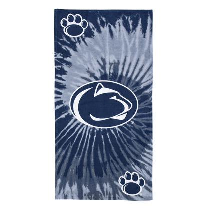 Picture of Northwest NCAA Penn State Nittany Lions Unisex-Adult Beach Towel, 30" x 60", Psychedelic