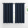 Picture of NICETOWN Blackout Curtains and Drapes for Kitchen - Thermal Insulated Solid Grommet Top Blackout Panels/Draperies for Kid's Room (Navy, 1 Pair, 52 x 54 Inch)
