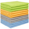 Picture of AIDEA Microfiber Cleaning Cloth 12 Pack, 12inx16in Microfiber Towel for Cars, Soft & Absorbent Microfiber Towels, Lint Free Cleaning Cloth, Premium Wash Cloth for House, Kitchen, Car, Shop Towels