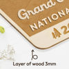 Picture of Wood National Park Ornaments, Grand Canyon Park Ornament, USA National Park Gifts for Travelers, Adventurers, Christmas National Parks Decor for Christmas Tree, 2024 Keepsake, Gifts for Hiking Lovers