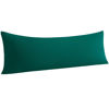 Picture of NTBAY Body Pillowcase - Brushed Microfiber 20x54 Pillowcase - Soft, Wrinkle-Free, Fade-Resistant, Stain-Resistant, Dark Green Body Pillow Cover with Envelope Closure - 20x54 Inches, Dark Green