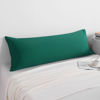 Picture of NTBAY Body Pillowcase - Brushed Microfiber 20x54 Pillowcase - Soft, Wrinkle-Free, Fade-Resistant, Stain-Resistant, Dark Green Body Pillow Cover with Envelope Closure - 20x54 Inches, Dark Green