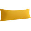 Picture of NTBAY Body Pillowcase - Brushed Microfiber 20x54 Pillowcase - Soft, Wrinkle-Free, Fade-Resistant, Stain-Resistant, Ginger Yellow Body Pillow Cover with Envelope Closure - 20x54 Inches, Ginger Yellow