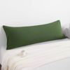 Picture of NTBAY Body Pillowcase - Brushed Microfiber 20x54 Pillowcase - Soft, Wrinkle-Free, Fade-Resistant, Stain-Resistant, Olive Green Body Pillow Cover with Envelope Closure - 20x54 Inches, Olive Green