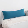 Picture of NTBAY Body Pillowcase, 20x54 inches, Teal Blue, Brushed Microfiber, Envelope Closure, Ultra Soft, 1800 Thread Count, Machine Wash, 1 Set