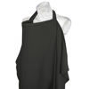 Picture of Konssy Muslin Nursing Cover for Baby Breastfeeding, Breathable 100% Cotton Breastfeeding Cover with Rigid Hoop for Mother Nursing Apron, Multi-use Carseat Canopy (Black)