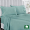Picture of California Design Den 100% Cotton Sheets, Softest Queen Sheet Set, Cooling Sheets for Queen Size Bed with Deep Pockets, 400 Thread Count Sateen, Bedding Sheets & Pillowcases, Queen Sheets (Teal)